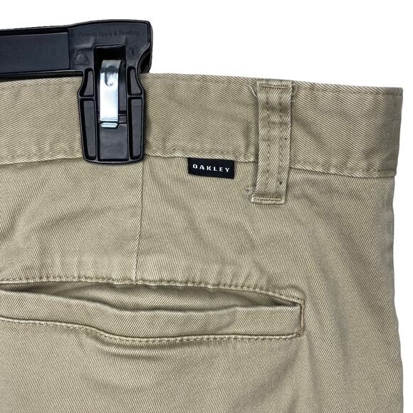 Oakley Khaki Pants Custom Fit Flat Front Men's 38 New w/out Tags - Picture 4 of 7